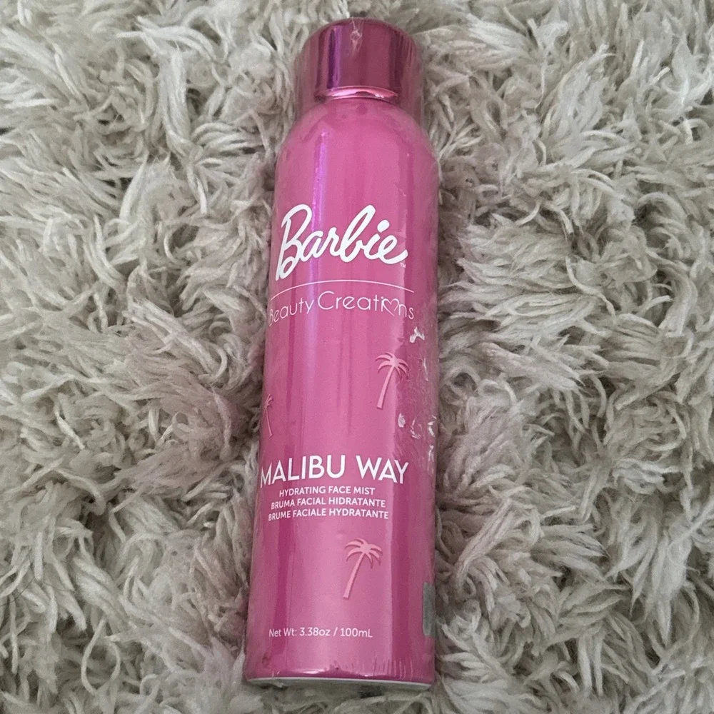 Beauty Creations Barbie Malibu Way Hydrating Face Mist, 3.38 oz (SEALED)